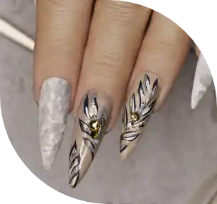 Durable acrylic nails